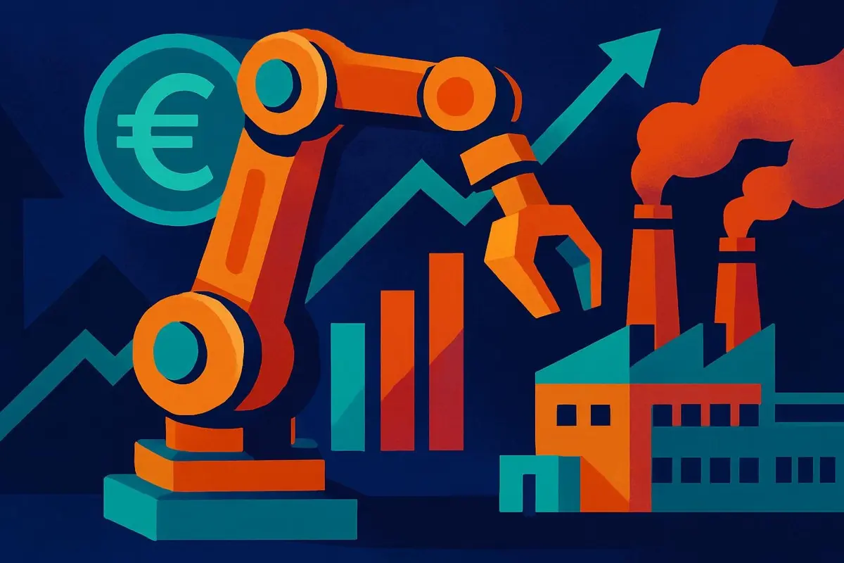 Eurozone-economie groeit weer, inflatie daalt naar 2,8% | KoersRadar